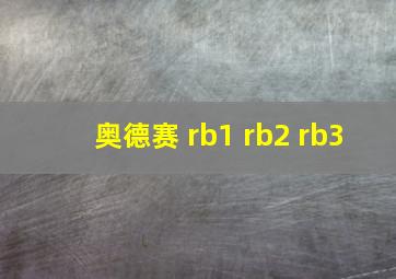 奥德赛 rb1 rb2 rb3